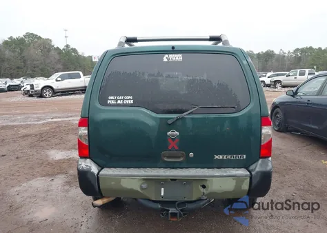2001 Nissan Xterra Xe-V6 from USA, damaged, VIN 5N1ED28T41C506186